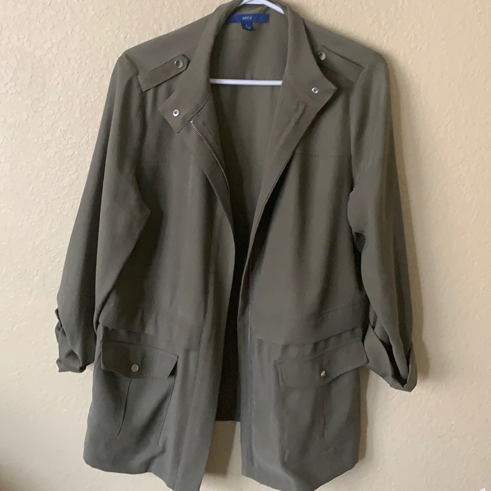 Apt. 9 Olive Utility Jacket